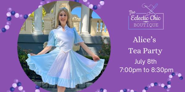 Alice’s Tea Party at The Eclectic Chic Boutique