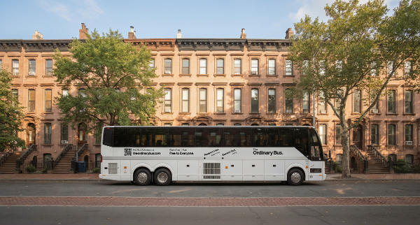 The Ordinary Launches The Ordinary Bus in Brooklyn at Prospect Park