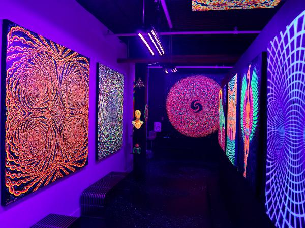 ALIUME Glow-in-the-Dark Gallery Experience at ALIUME Art Gallery