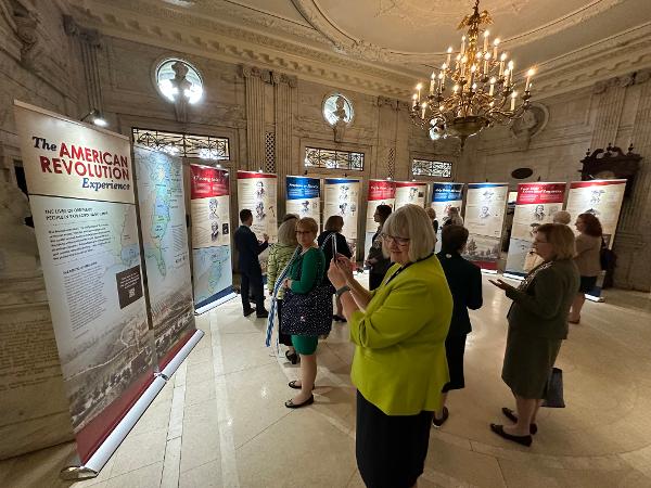 The American Revolution Experience Traveling Exhibit on Tour at Bayside Historical Society