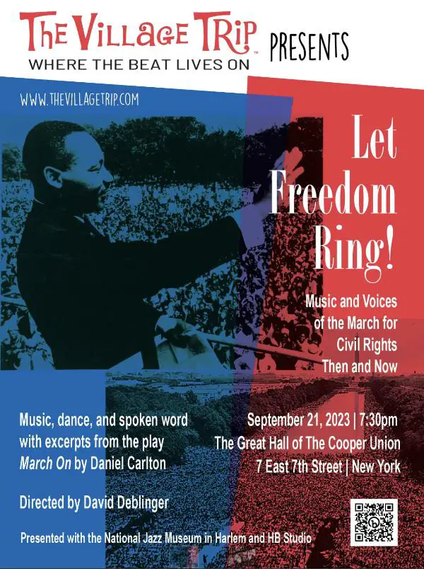 Let Freedom Ring! Music and Voices of the March for Civil Rights, Then and Now at The Great Hall at Cooper Union