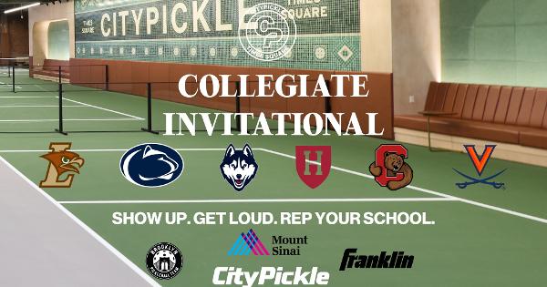 CityPickle Collegiate Pickleball Tournament at CityPickle Times Square
