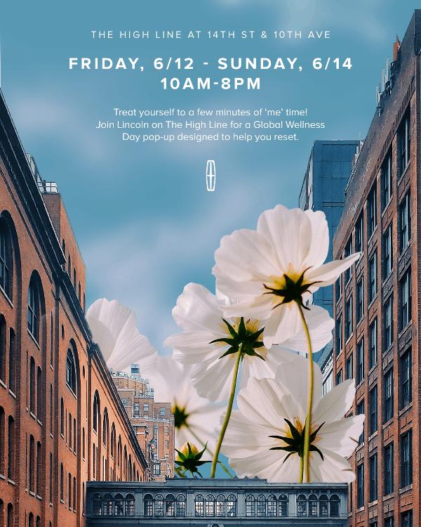 The Sanctuary: By Lincoln Rejuvenate at Diller-von Furstenberg Sundeck, The High Line