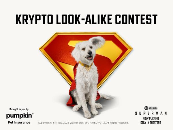 Superman’s Krypto the Superdog Look-Alike Contest @ Manhattan West 7/18 at Manhattan West Plaza