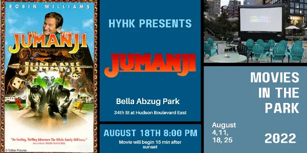 Movies in the Park at Bella Abzug Park