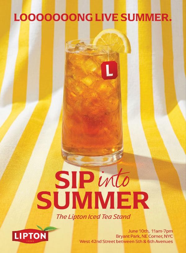 Lipton Iced Tea Stand at Bryant Park - Lipton Iced Tea Stand