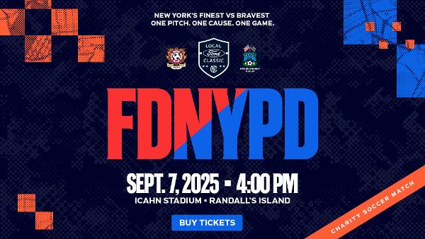 Annual Local Ford Classic: NYPD vs. FDNY at Randall's Island