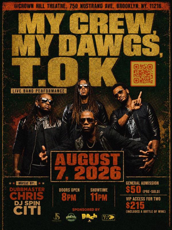 My Crew, My Dawgs: T.O.K. Live! at Crown Hill Theatre