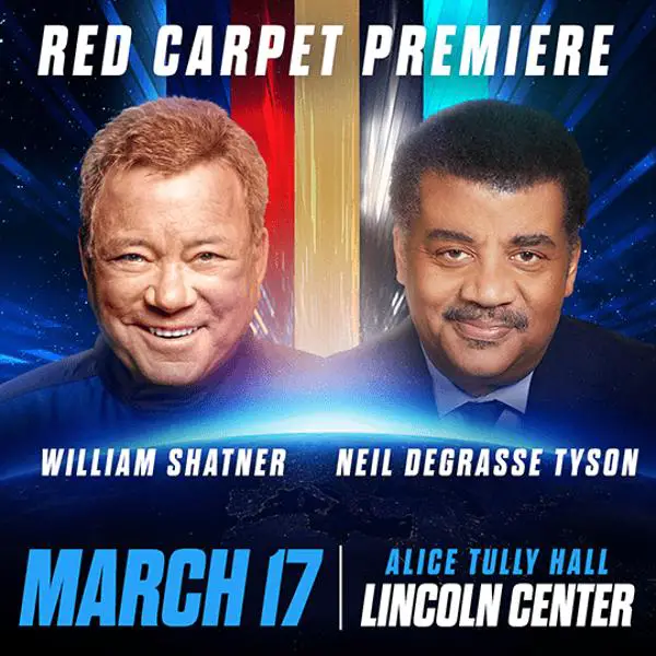 William Shatner: You Can Call Me Bill NYC Premiere at Lincoln Center, Alice Tully Hall