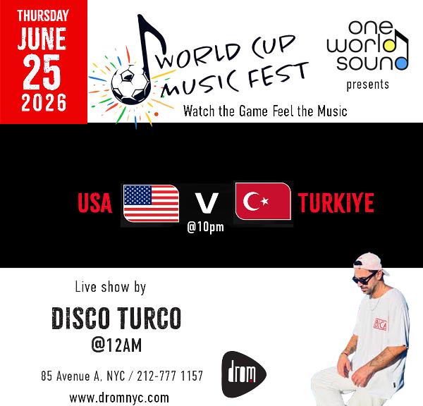 World Cup Music Fest Day 12 at DROM NYC