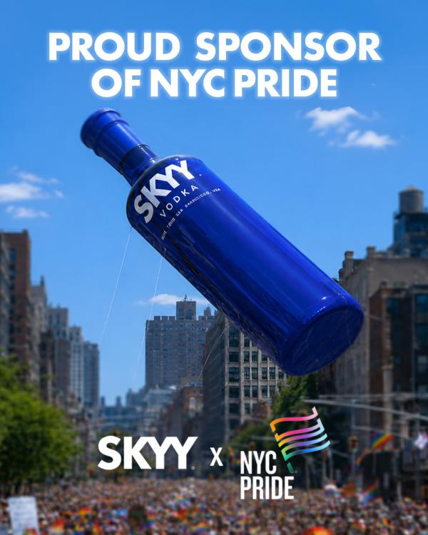 SKYY Vodka Celebrates NYC Pride March at NYC Pride