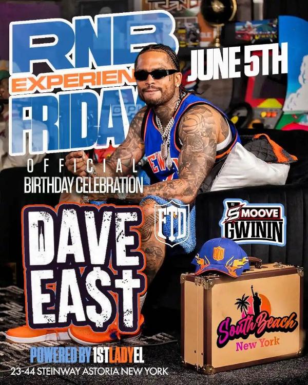 RNB Experience Fridays at South Beach Astoria – Every Friday at SOUTH BEACH ASTORIA
