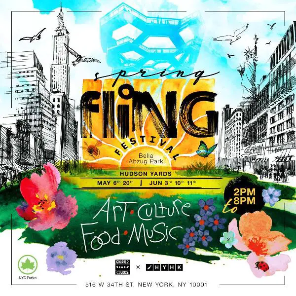 Spring Fling Arts and Music Festival Weekend at Bella Abzug Park