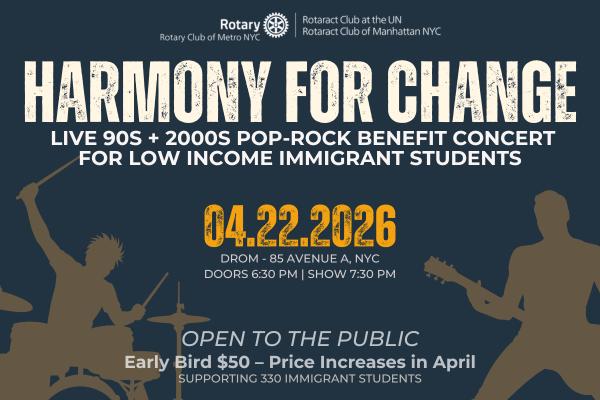 Harmony for Change: Benefit Concert at DROM