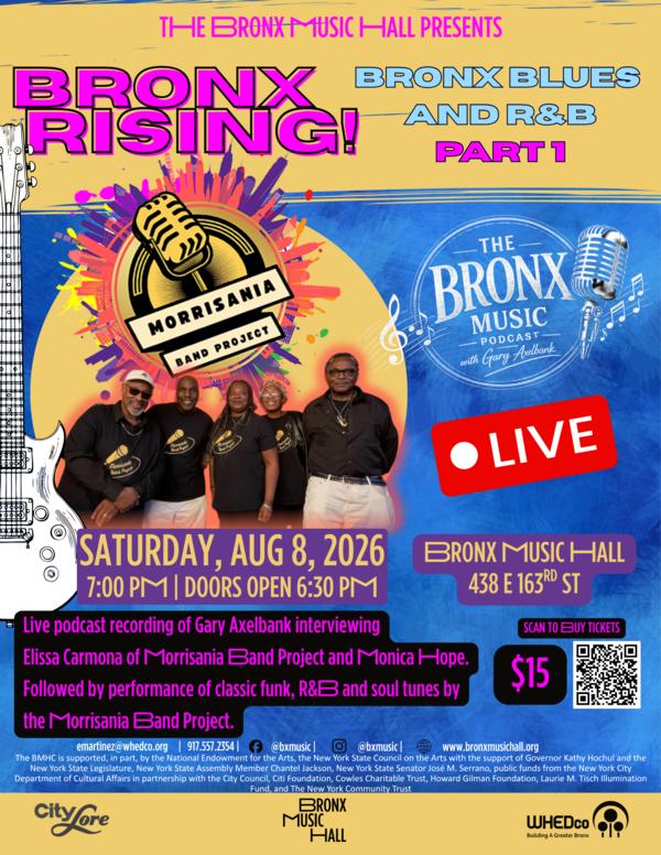 Bronx Rising!: Bronx Blues and R&B Part 1 at Bronx Music Hall 