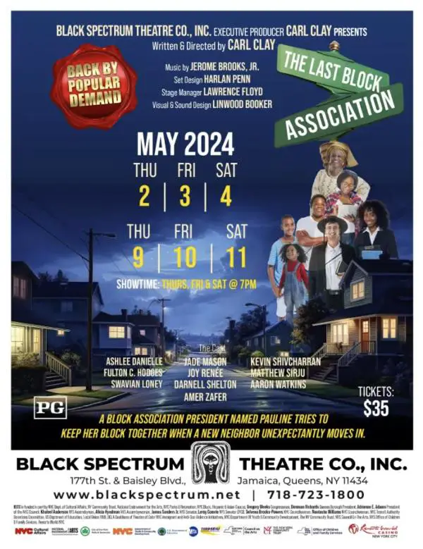The Last Block Association at Black Spectrum Theatre Company, Inc. 