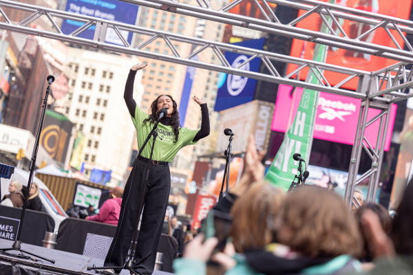 5th Annual Broadway Celebrates Earth Day Concert at Duffy Square