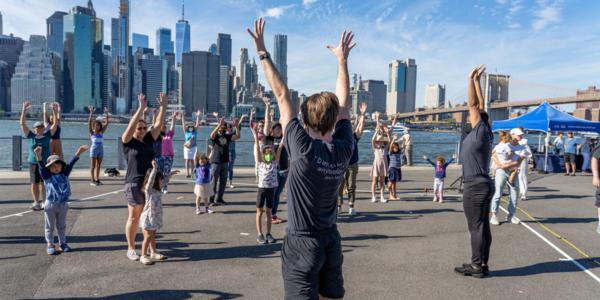 Mark Morris Dance Group Workshops at Brooklyn Bridge Park at Brooklyn Bridge Park