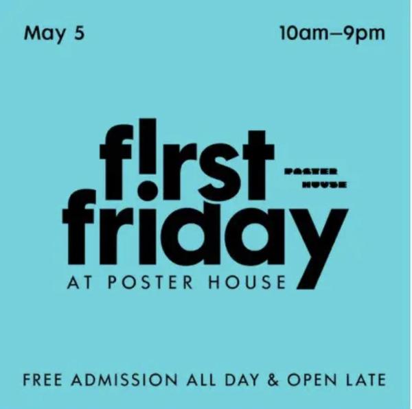 Poster House Presents First Friday on May 5 at Poster House