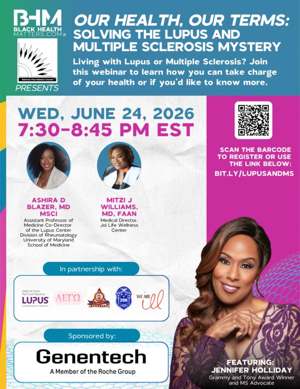 Register Now for This Free Lupus & Multiple Sclerosis Webinar! at (Online)