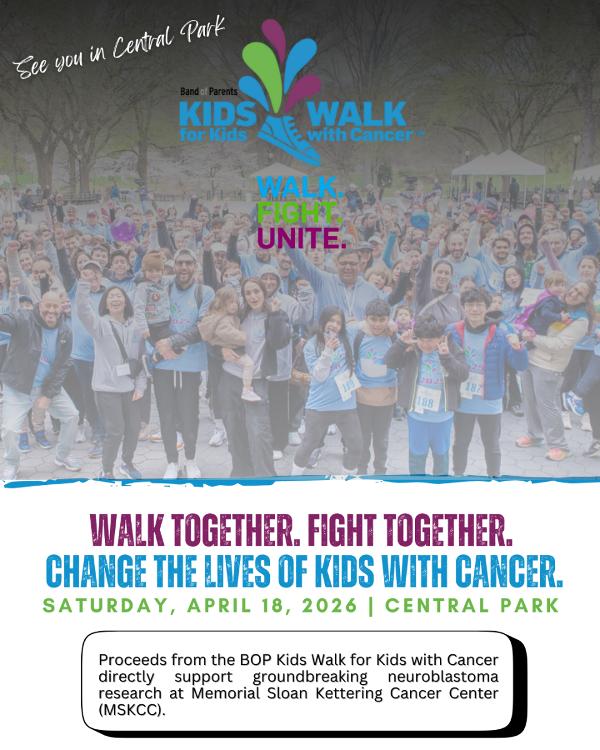 BOP Kids Walk for Kids with Cancer, at Central Park