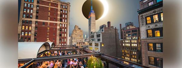 Magic Hour Rooftop Solar Eclipse Viewing Party at Moxy Times Square 