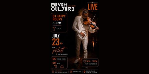 DJ Happy Hour at Brvsh Cul7ur3