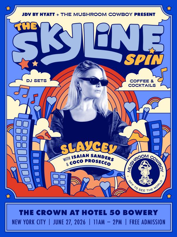The Skyline Spin: The Crown at Hotel 50 Bowery at Hotel 50 Bowery