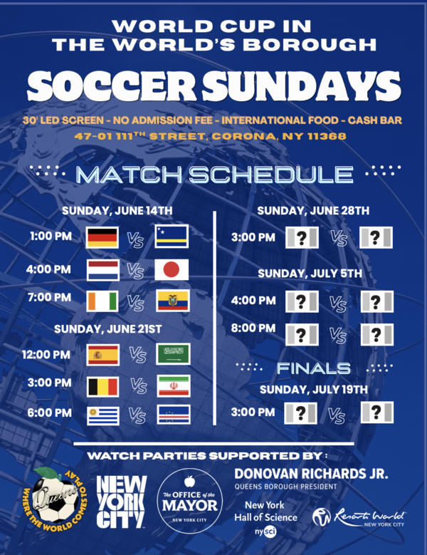 Soccer Sundays at New York Hall of Science