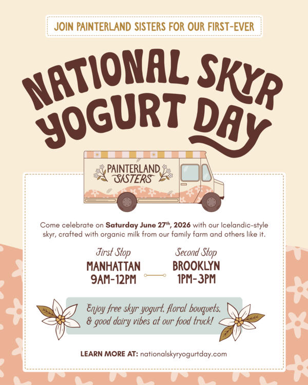 Join Painterland Sisters For Its National Skyr Yogurt Day Food Truck Tour at Williamsburg