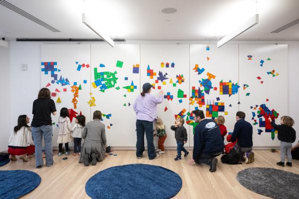 All Ages Artmaking: Collaborative Magnetic Mosaic at Whitney Musuem of American Art 