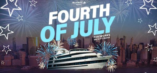 July 4th #1 NYC Yacht Party Cruise | Fireworks Experience at New York