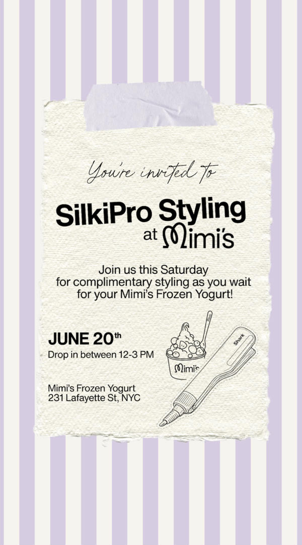 SilkiPro Styling at Mimi’s Frozen Yogurt at Mimi's Frozen Yogurt