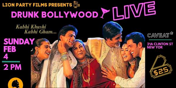 Drunk Bollywood Live! at Caveat