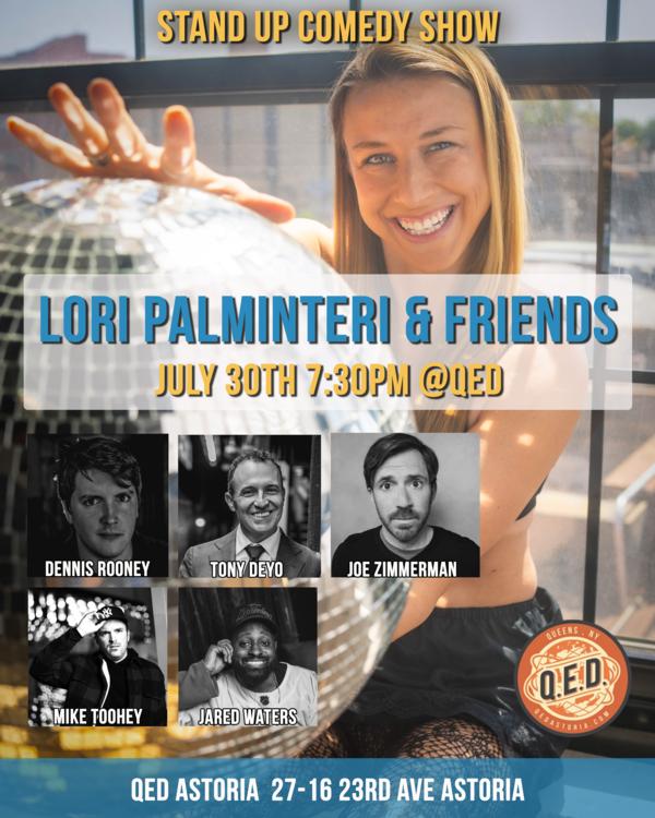 Stand Up Comedy Show with Lori Palminteri & Friends at QED