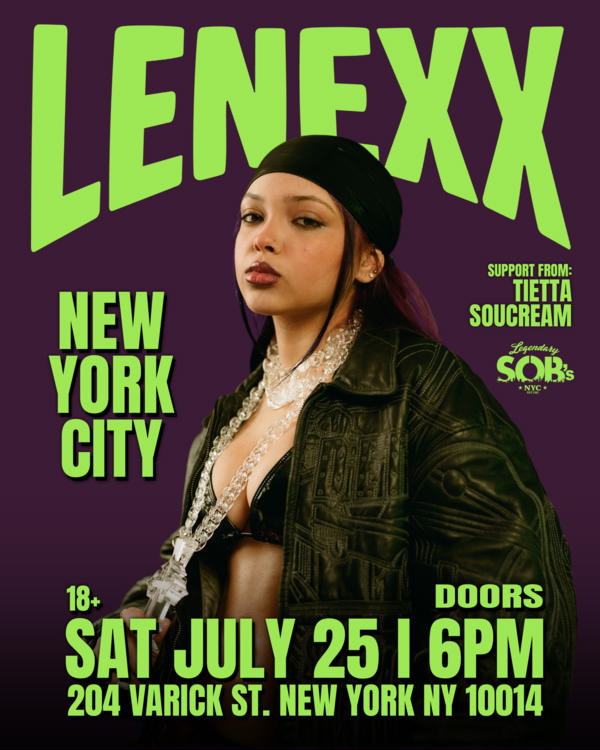Lenexx at SOB's
