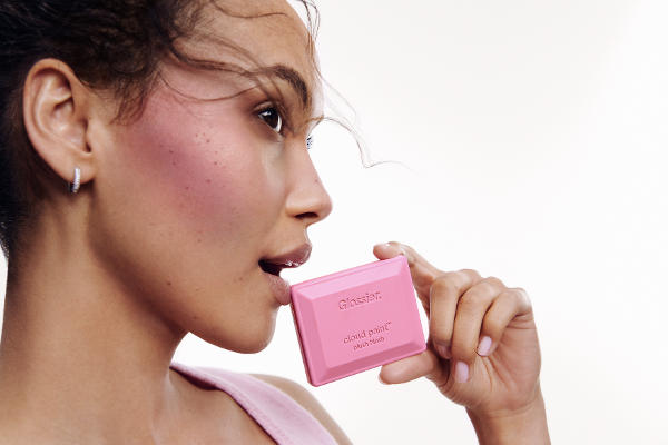 Glossier Brooklyn Pop-Up: Cloud Paint Plush Blush at Glossier Brooklyn