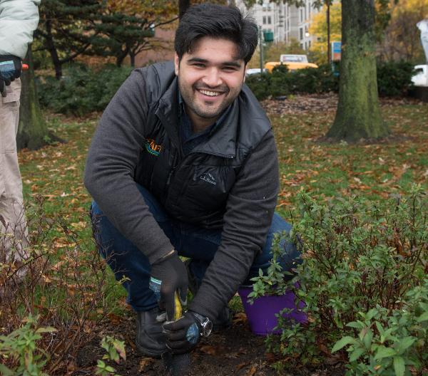 HRPK's River Project Dig Into Earth Week at Habitat Garden at Hudson River Park