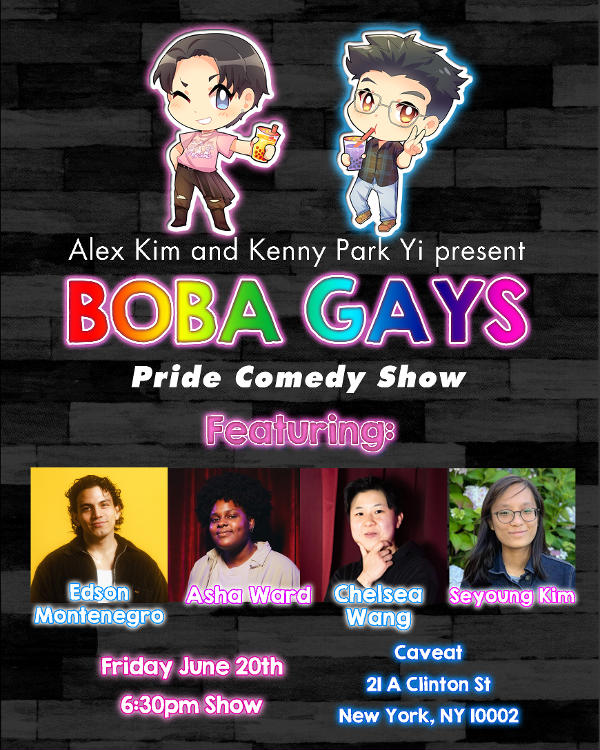 Boba Gays: Pride Comedy Show at Caveat