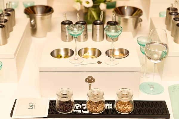 Martini Fitting Boutique at Maison Barnes with Education Led by No. 3 Gin at Salon Madeleine at Maison Barnes