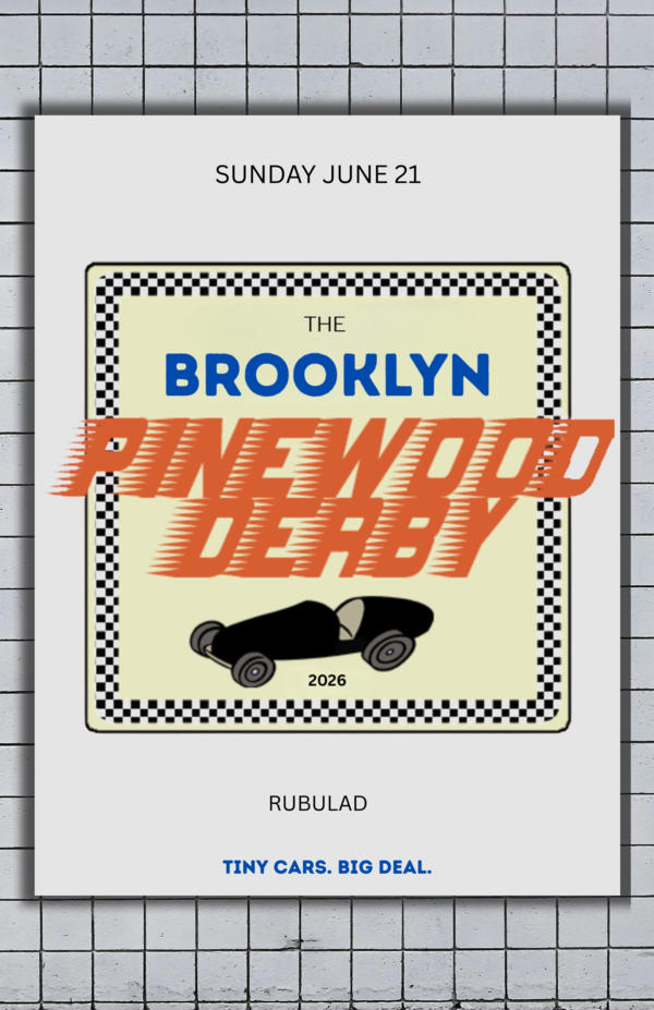The First Annual Brooklyn Pinewood Derby at Rubulad