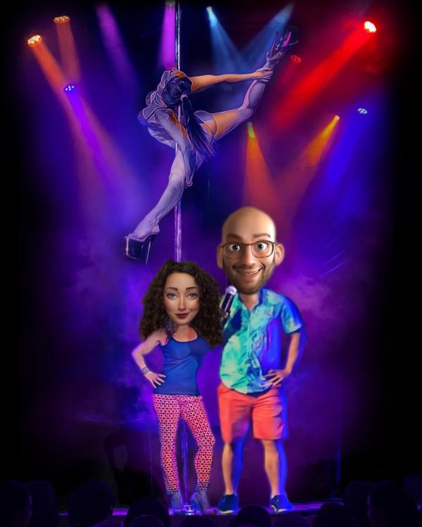 Schtick A Pole In It: a night of comedy & pole dancing at DROM