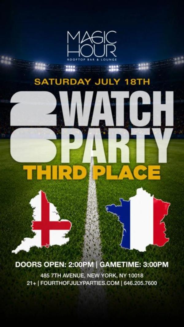 07/18 FIFA World Cup Watch Party at Magic Hour Rooftop at Magic Hour Rooftop