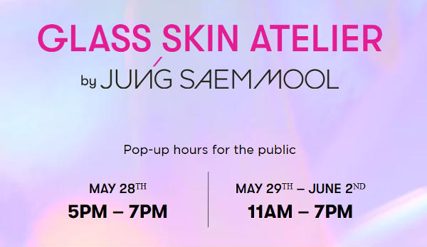 Jung Saem Mool Pop Up at The White Box