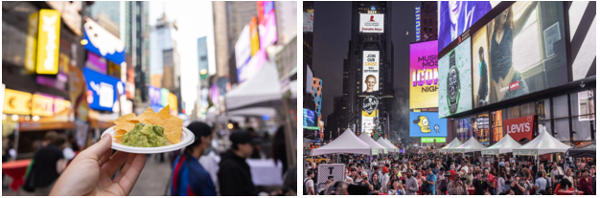 Annual Taste of Times Square 2025 at Duffy Square
