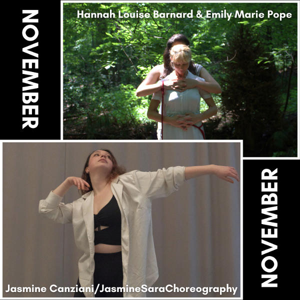 Take Root Presents: Hannah Louise Barnard & Emily Marie Pope | Jasmine Canziani/JasmineSaraChoreography at Green Space
