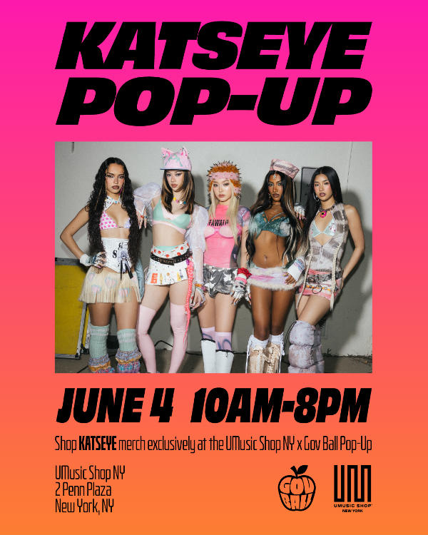 KATSEYE Pop-Up at UMusic Shop NY at UMusic Shop NY 