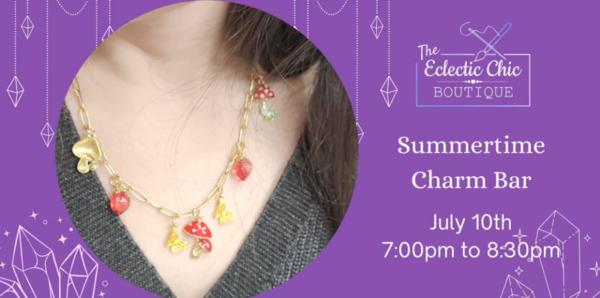 Summertime Charm Bar at The Eclectic Chic Boutique