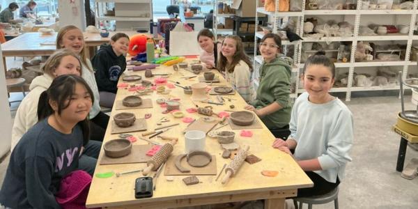 7-Week Tuesday Kids Course at Blue Skies Pottery