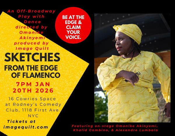 Sketches from the Edge of Flamenco at 16 Cowries Space at Rodney's